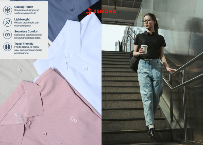 Kaos Polo Wanita